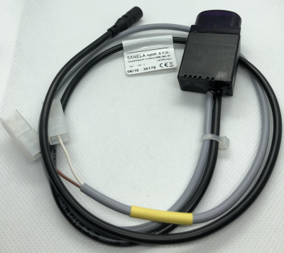 E-SL637S3002 (E-SL599E) Электроника для писсуара Domino 6В Sanela Чехия (фото, схема)