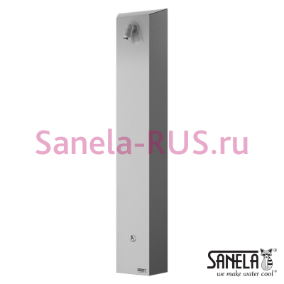 Порционная душевая панель пьезо SLSN 01PB арт: 92019 Sanela Чехия (фото, схема)