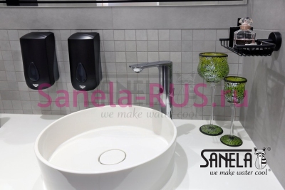 Сенсорный смеситель SLU 60 арт: 03600 Sanela Чехия (фото, схема)