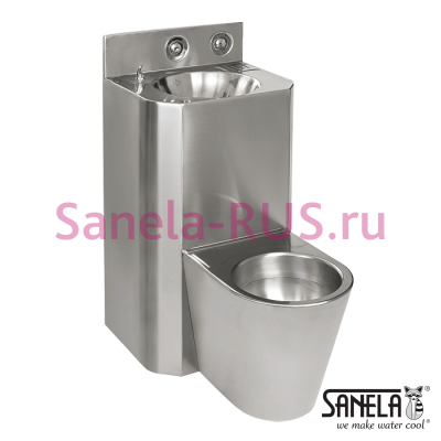 Унитаз с умывальником SLWN 28 арт: 94282 Sanela Чехия (фото, схема)