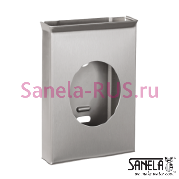 Нержавеющий держатель санитарных пакетов SLZN 53 Нержавеющий держатель санитарных пакетов SLZN 53