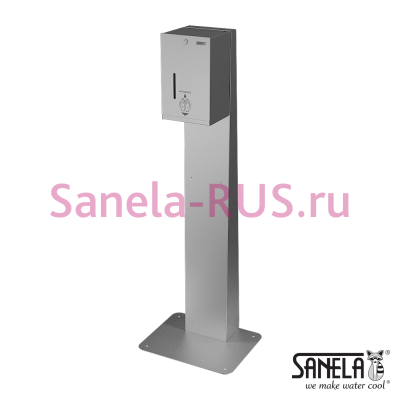 Автоматический дозатор жидкой и гелевой дезинфекции SLZN 59ESB арт: 95593 Sanela Чехия (фото, схема)