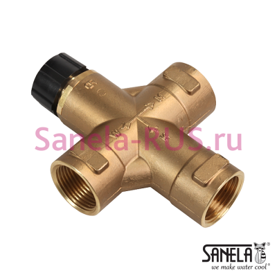 Термостатический вентиль 3/4" SLT 04 арт: 09040 Sanela Чехия (фото, схема)