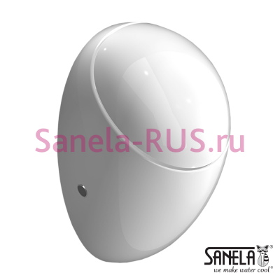 Автоматический писсуар Alessi (Laufen) с крышкой SLP 24RZ арт: 01245 Sanela Чехия (фото, схема)